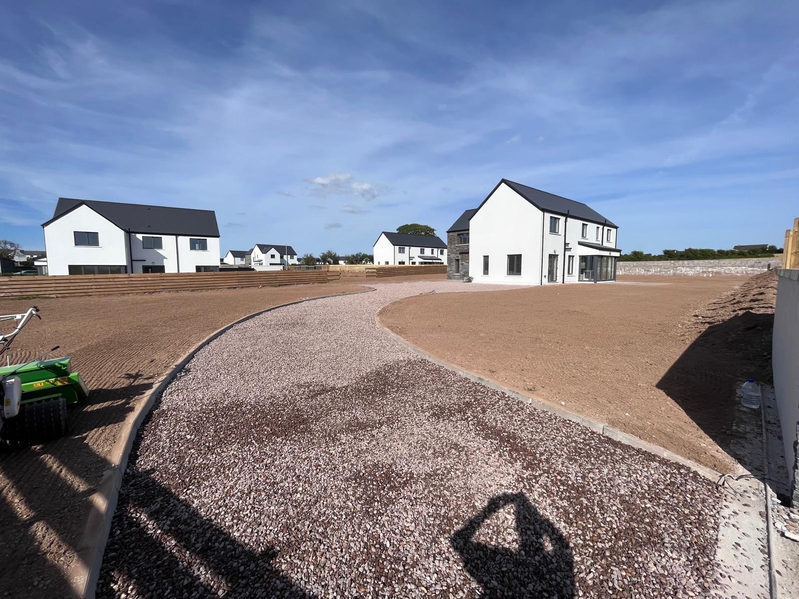 New gravel driveway