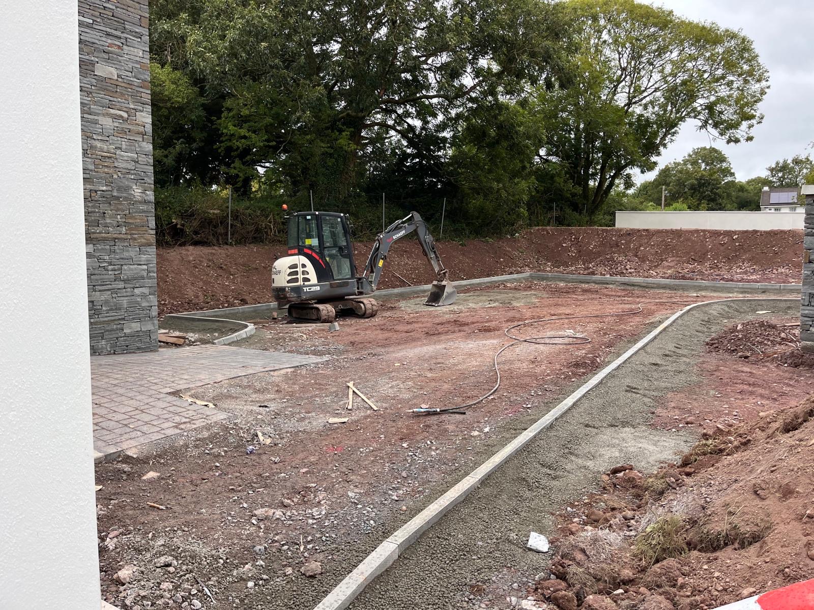 Excavation & ground shaping