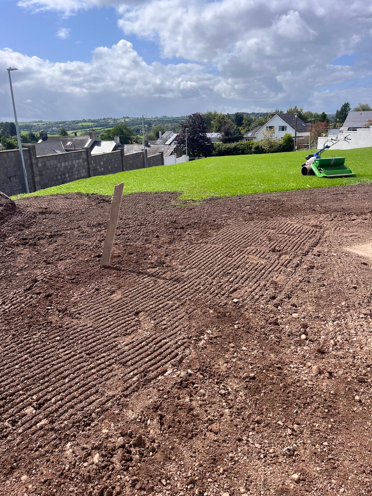 Levelling & seeding
