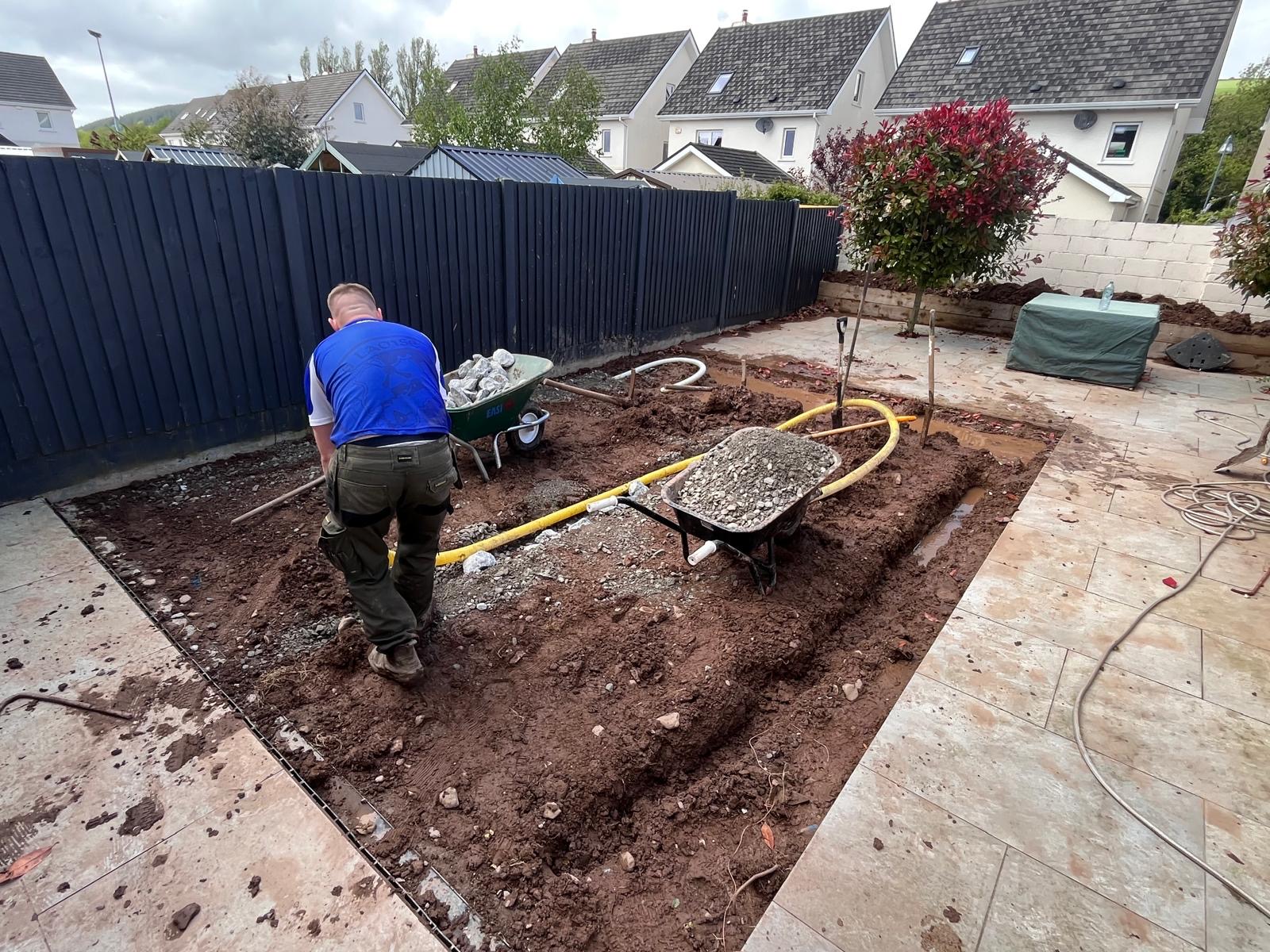 Patio & planting works