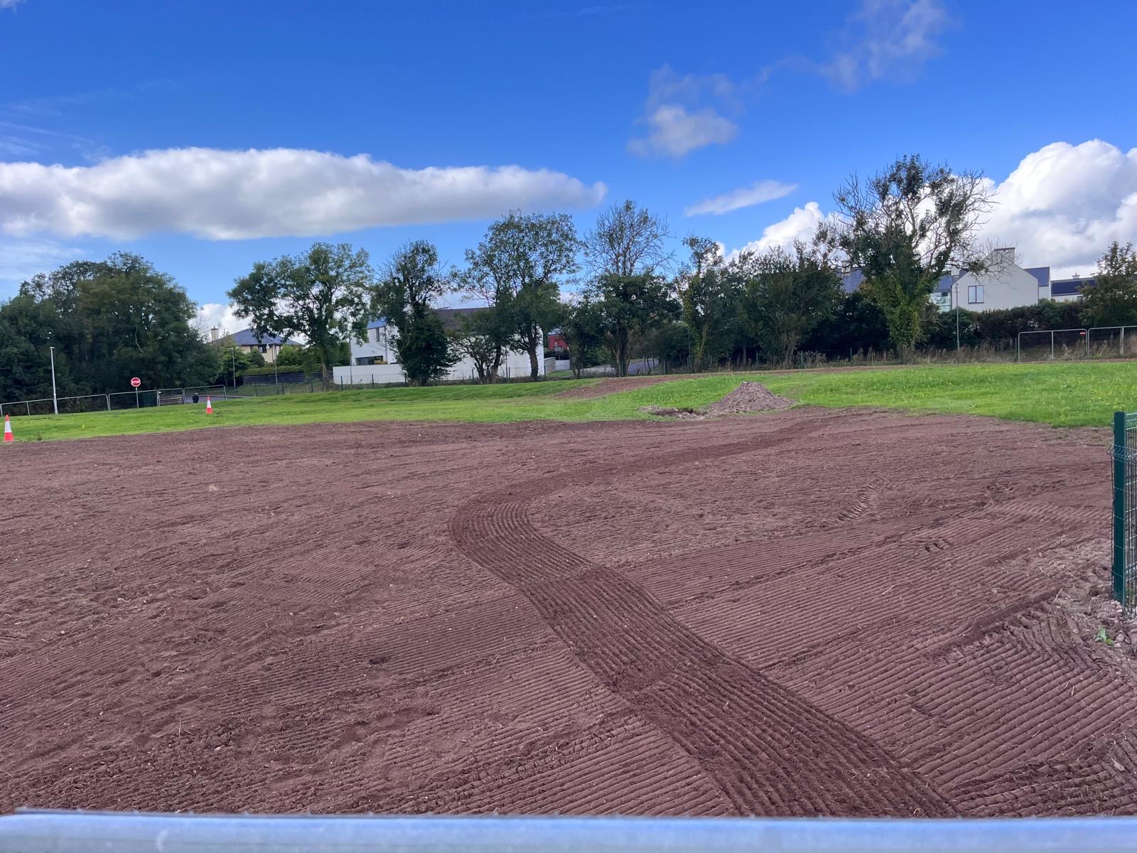 Levelled & ready to seed