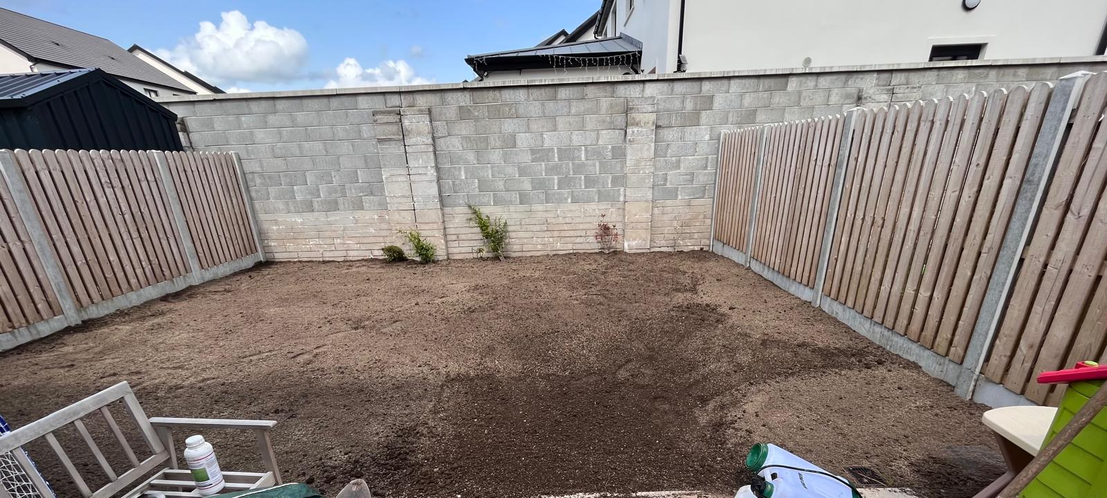 Walled garden, graded to seed
